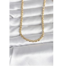 CM 14K Gold Renk Zincir Model 60 cm Kadın Kolye - TJ-BKO10993