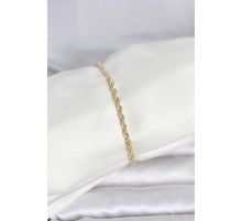 CM 14K Gold Renk Burgu Model Kadın Bileklik - TJ-BB8279