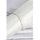 CM 14K Gold Renk Ezme Burgu Zincir Model Kadın Bileklik - TJ-BB8280