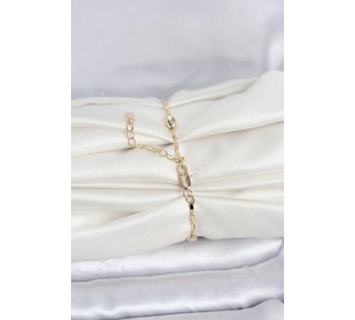 CM 14K Gold Renk Damla Topçuk Model Kadın Bileklik - TJ-BB8284