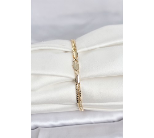 CM 14K Gold Renk Zincir Model Kadın Bileklik - TJ-BB8285