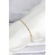 CM 14K Gold Renk Burgu Zincirli Model Kadın Bileklik - TJ-BB8286