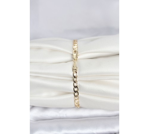 CM 14K Gold Renk Halka Zincir Model Kadın Bileklik - TJ-BB8287