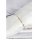 CM 14K Gold Renk Zincirli Model Kadın Bileklik - TJ-BB8294