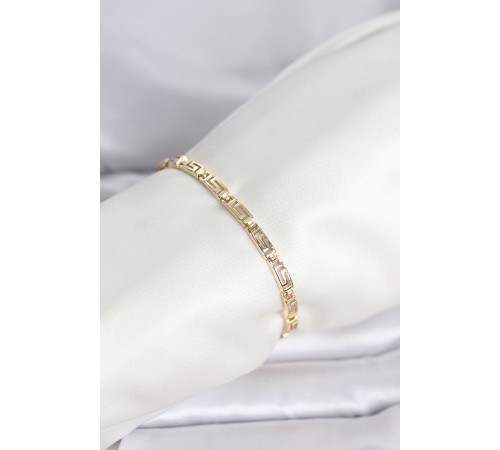 CM 14K Gold Renk Geometrik Model Kadın Bileklik - TJ-BB8303