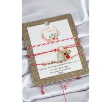 Marteniçka Bileklik 3'lü Uğur Böcekli Model - TJ-BB8308