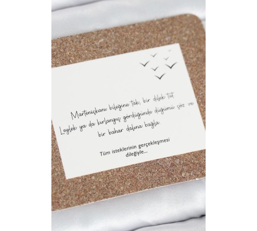 Marteniçka Bileklik 2'li Nazar ve Kalp Model - TJ-BB8319