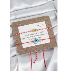 Marteniçka Bileklik 2'li Nazar ve Kelebek Model - TJ-BB8321