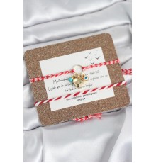 Marteniçka Bileklik 2'li Kalp ve Nazalı Model - TJ-BB8322