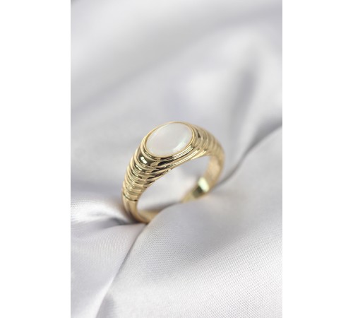 Gold Renk Vintage Model Kadın Yüzük - TJ-BYK4019