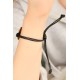 LOVE (Aşık) Siyah Deri İpli Unisex Mood Bileklik - TJ-BB1986