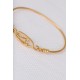 Gold Çelik Akrepli Erkek Kelepçe Bileklik - TJ-EB1902