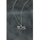 Atatürk İmzalı Metal Erkek Kolye - TJ-ERK921-KS