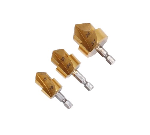 PPRC Boru Genişletme ve Delme Bits Uçlu Matkap Seti DMX4760