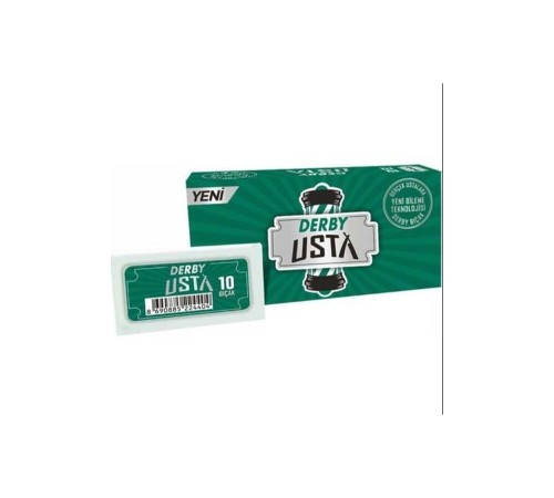 Derby Usta Yaprak Jilet Tam Bıçak 100'lü Derby Usta Yaprak Jilet Tam Bıçak 100'lü
