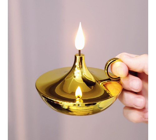 Dekoratif Gold Pilli Mum