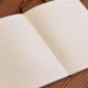Desenli Deri Defter Somon