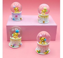 Sevimli Küçük Boy Ayıcık Kar Küresi 1 Adet