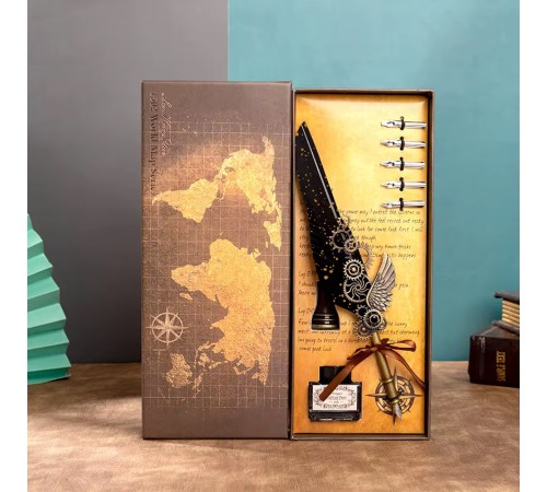 Siyah Mürekkepli Divit Kalem Seti