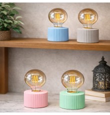 Ampül Tasarımlı Retro Masa Lambası