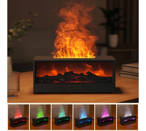 Şömine Görünümlü Alev Efektli Hava Nemlendirici