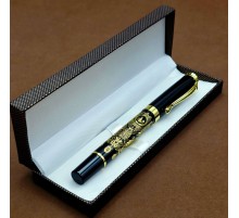 Kutulu Osmanlı Tuğralı Metal Kalem