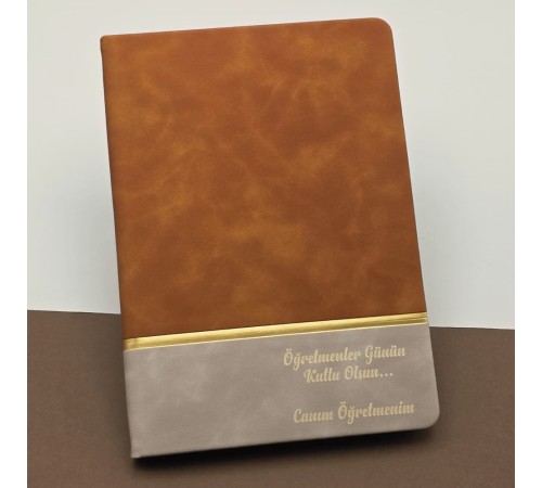 Öğretmenler Günü Hediyesi Defter Taba
