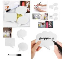 Kalemli Konuşma Balonu Tasarımlı Magnet