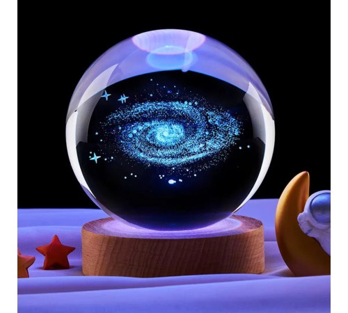 Toz Bulutu Tasarımlı Renk Değiştiren Küre