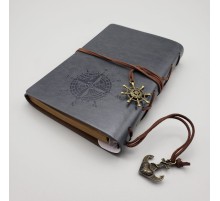 Deri Defter Gri