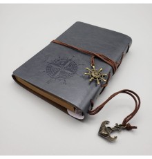Deri Defter Gri