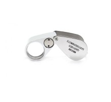 Kontrol Için Özel Kutulu Metal Işıklı Lup 30X21