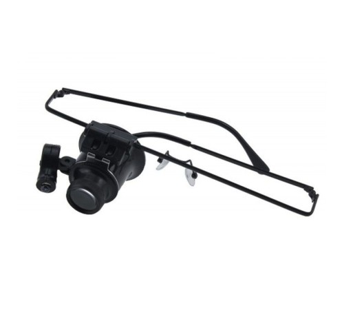 Gözlük Model 20X16Mm Optik Lens Led Işık Monoküler Büyüteç Gözlük Model 20X16Mm Optik Lens Led Işık Monoküler Büyüteç
