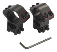 25.4 Mm Dürbün Için 11mm Yüksek Havalı Ayağı