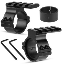 25.4/30 Mm Reddot Fener Taktik Işık Montajı Yedek Lazerler Için Üst Ray 1 Adet