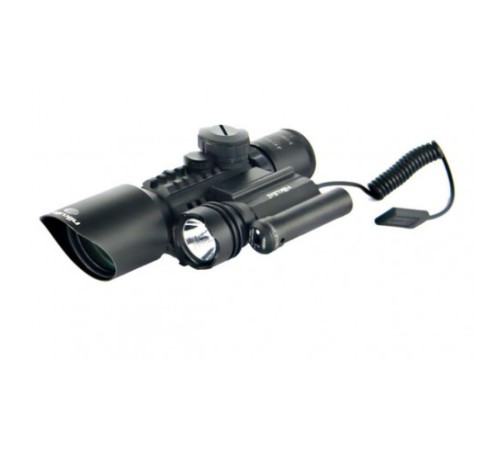 3-10x42 NK Zoomlu Dürbün Lazeri Zenon Fenerli M9 3-10x42 NK Zoomlu Dürbün Lazeri Zenon Fenerli M9