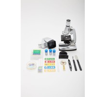 50X-100X-200X-400X-600-1200X  Çocuklariçin Eğitici  Projektörlü Mikroskop Seti