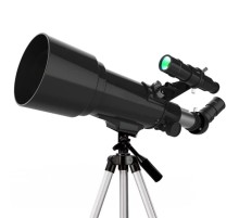 400 x 70 Mm Açıklıklı Refrakter Teleskoplar 15x - 150x Telefon Adaptörlü Reflex