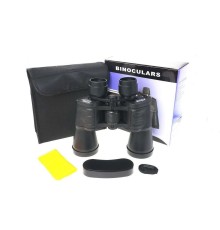 100X100 Kauçuk Kaplamalı Mavı Cam Mercekli Dürbün  56M/1000M