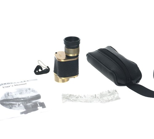 6X24 Baigish Askeri Tarzi Pirinç Ve Deri Kaplamalı Deri Çantalı Monocular Dürbün Sarı 6X24 Baigish Askeri Tarzi Pirinç Ve Deri Kaplamalı Deri Çantalı Monocular Dürbün Sarı