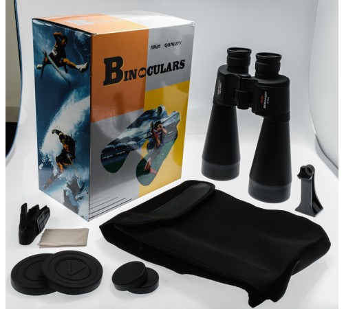 100x100 Çift Gözden Ayarlı Mavi Mercekli Süper Dürbün Breaker El Dürbünü