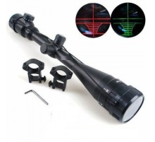 Yüksek Kaliteli 6-24X40Aoeg Çıft Işık Kırmızı Yeşil Kaynaklı Avcılık Dürbün B