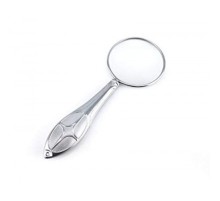 Gümüş Renkli 5x - 45 Mm Zarif Işlemeli Özel Tasarlanmış Büyüteç MG18155-8