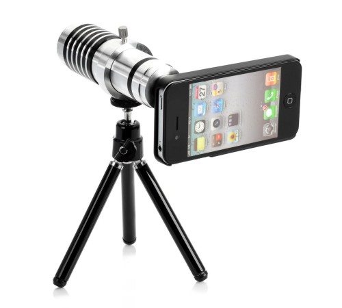 Iphone 5 5S - Iphone 4 4S Için Alüminyum 14X Optik Zoom Yakından Görüntü Çekme Dürbün Iphone 5 5S - Iphone 4 4S Için Alüminyum 14X Optik Zoom Yakından Görüntü Çekme Dürbün