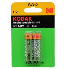 Kodak şarj Edilebilir Ni-mh Aa Pil 2600 Mah (2 Adet)