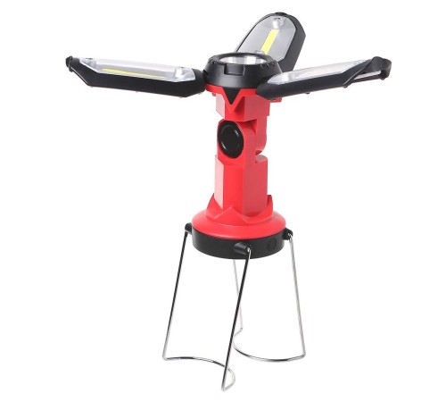 Şarjlı Katlanabilir 3 XCob Led + 3W Led Çok Fonksiyonlu Kamp Feneri P-8801 Şarjlı Katlanabilir 3 XCob Led + 3W Led Çok Fonksiyonlu Kamp Feneri P-8801