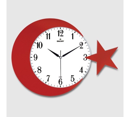 Ay Yildiz Duvar Saati 134-1