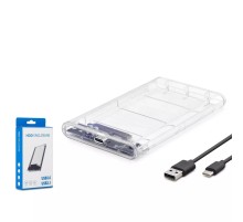 Harddisk Kutusu Şeffaf Type-C HDX1766