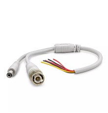 Power Kablo DC + BNC 30 CM 10 Adet