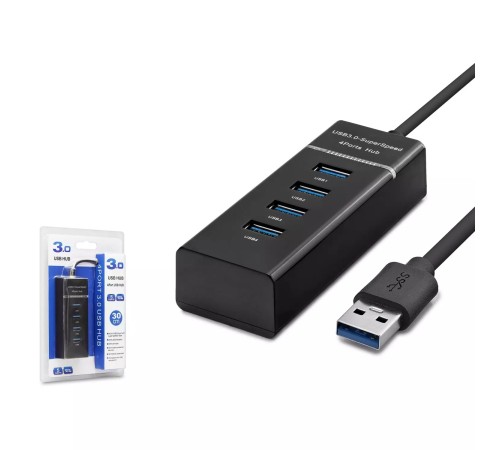 4 In 1 USB 3.0 Hub 30 Cm HDX7017 4 In 1 USB 3.0 Hub 30 Cm HDX7017